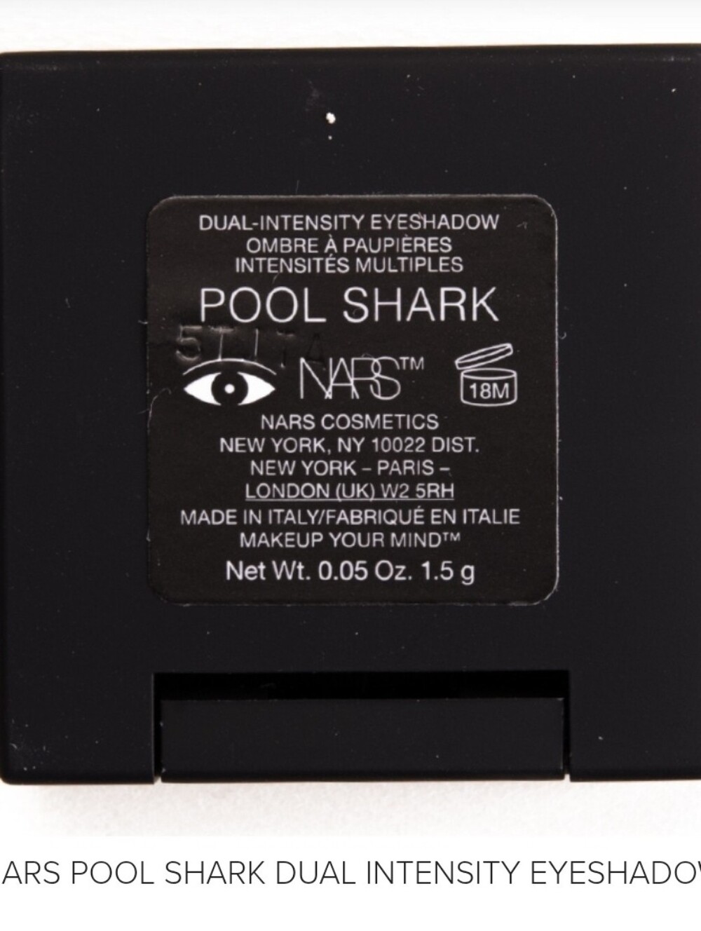 NARS Dual-Intensity Eyeshadow Compact - Pool Shark ☆ RARE ☆ Read Description - Picture 4 of 5